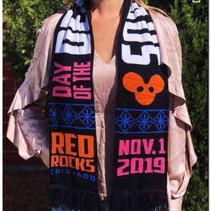 Deadmau5 scarf from red rocks show 11/1/19- sold out show. limited number sold